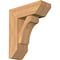 Ekena Millwork Legacy Slat Smooth Bracket w/ Offset Brace, Western Red Cedar, 7 1/2"W x 20"D x 24"H BKT0806X20X24LEC06SWR - alternate 1